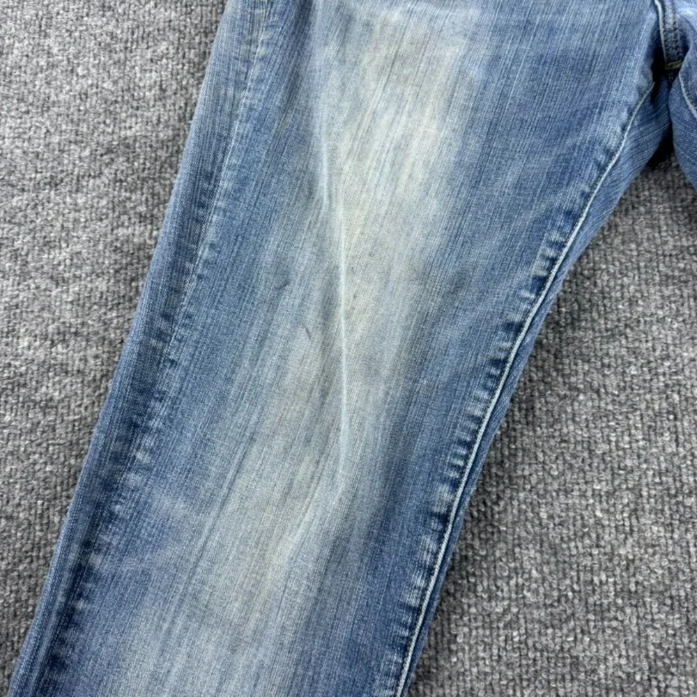 American Eagle Jeans Mens 31x32 Blue Slim Straight Cotton Stretch Denim Workwear